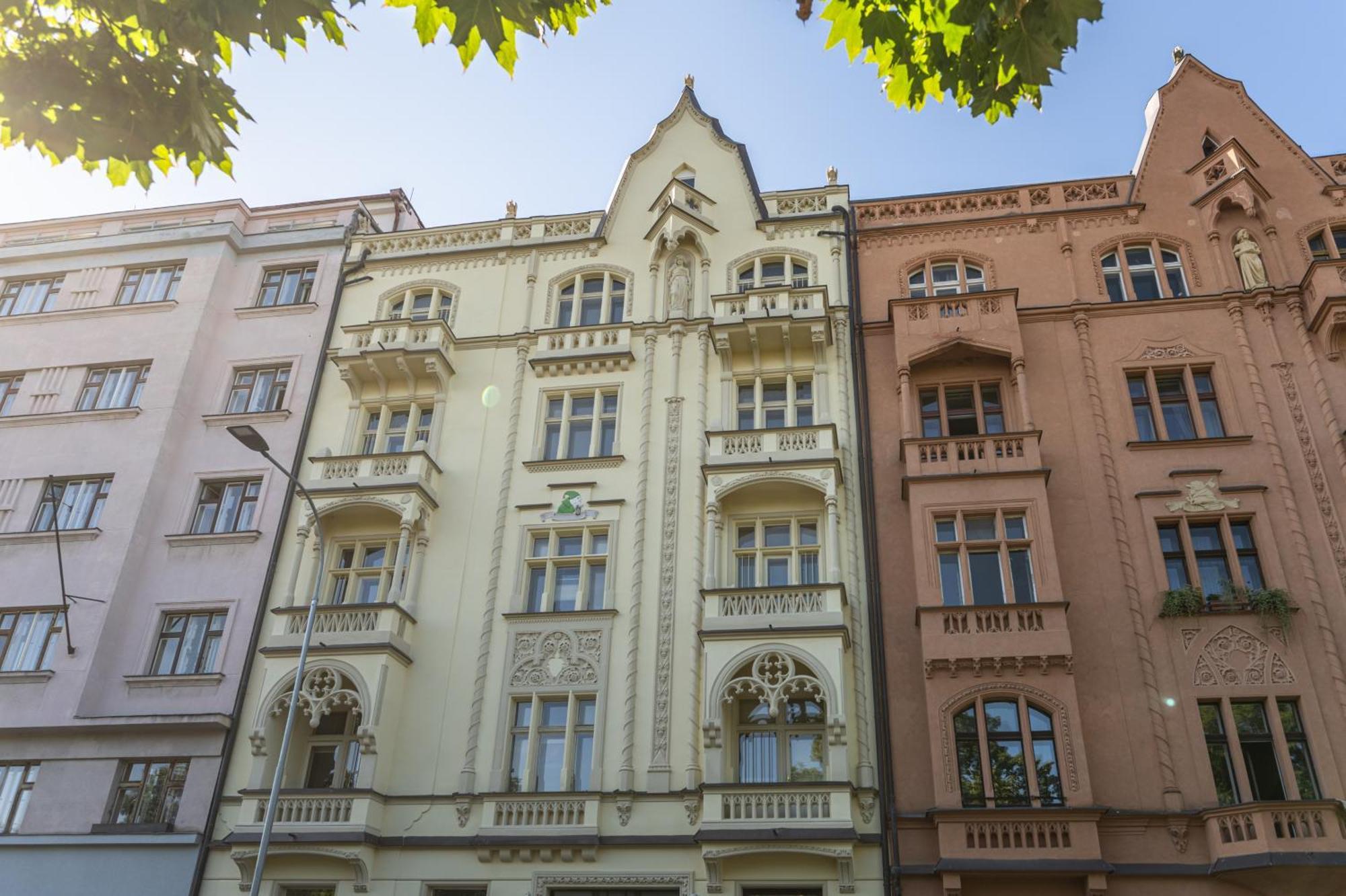 Jiriho Z Podebrad Apartments Praha Eksteriør bilde